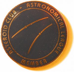 Asteroid Observing Program Pin