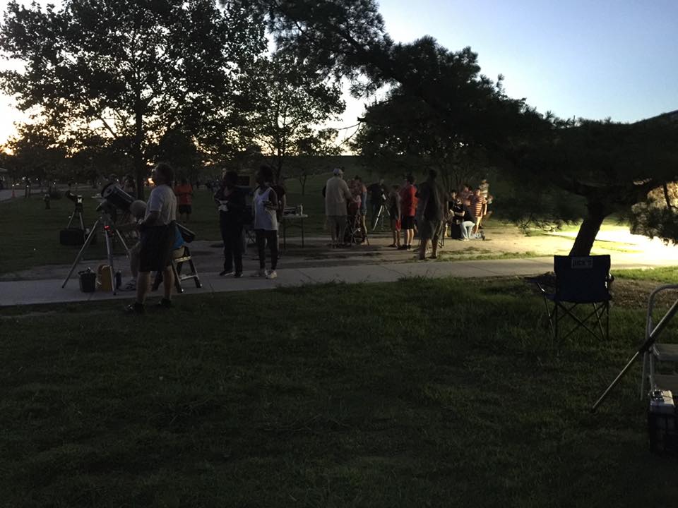 Mount Trashmore Star Party, Virginia Beach | Image credit Grant Wylie